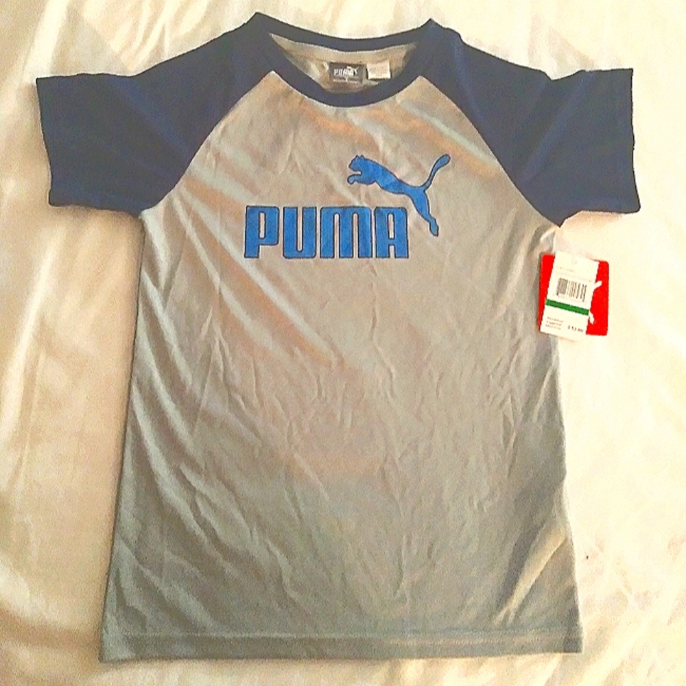 NEW WITH TAGS NWT Dry Fit Puma Shirt Size 7.